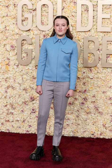 prada shakyla ramsey|Bella Ramsey Wears a Blue and Gray Prada Suit at the Golden .